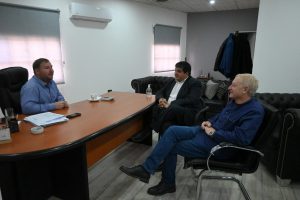 Se realizó un encuentro entre autoridades de Salud y del municipio de Los Antiguos