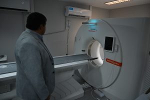 Se supervisó la puesta en marcha del tomógrafo de Las Heras