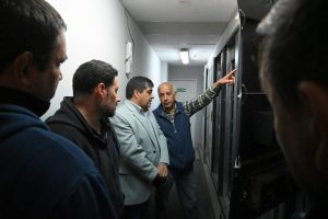 Se supervisó la puesta en marcha del tomógrafo de Las Heras