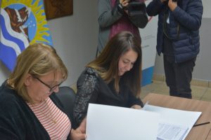 Se firmaron convenios sobre niñez y adolescencia con municipios