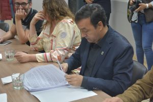 Se firmaron convenios sobre niñez y adolescencia con municipios