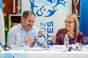 Comenzó la reunión federal de autoridades del deporte