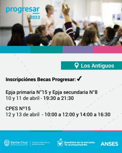 Extienden hasta el 16 de abril las inscripciones a las Becas Progresar 2023