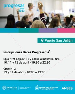 Extienden hasta el 16 de abril las inscripciones a las Becas Progresar 2023