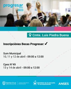 Extienden hasta el 16 de abril las inscripciones a las Becas Progresar 2023