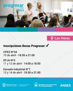 Extienden hasta el 16 de abril las inscripciones a las Becas Progresar 2023