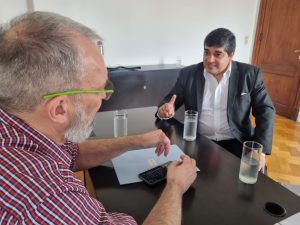 Salud concretó reunión de trabajo con autoridades de Nación