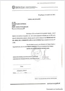 Paritaria Docente: El miércoles Adosac deberá responder a la oferta del Gobierno Provincial