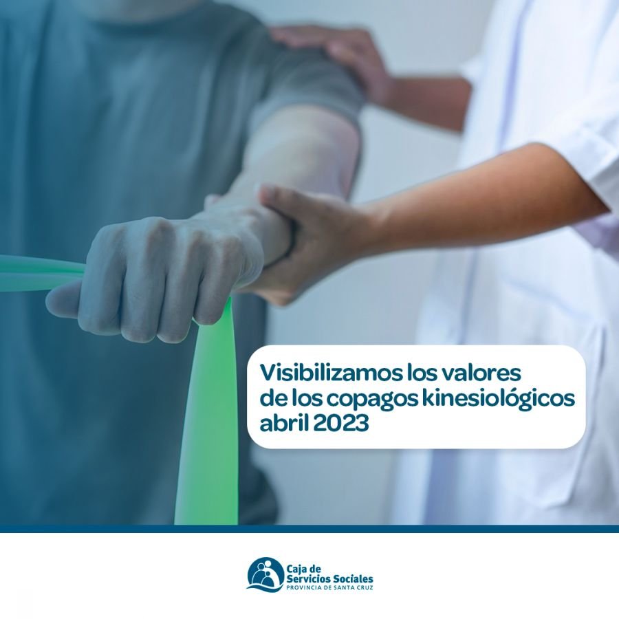 La Caja de Servicios Sociales informó sobre la actualización de los copagos en kinesiología