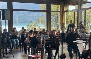 Glaciares en Concierto fortaleció los vínculos de los integrantes de la Orquesta Binacional