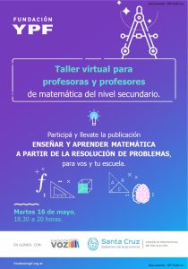 Convocan al Taller de Matemática “Vos y la Energía Secundaria”