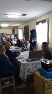 Se concretó encuentro con la comunidad del Patrimonio Cultural de Pico Truncado