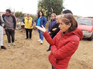 Desarrollo Social junto a productorxs de zona de chacra