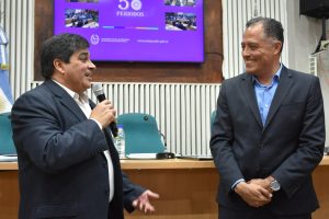 Homenajearon al Ministro de Salud y Ambiente en la Cámara de Diputados