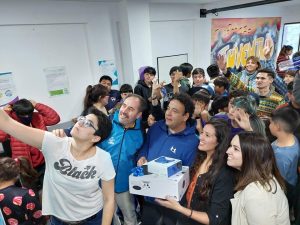 Las Juventudes de El Chaltén disfrutaron de la jornada “Rafagazo Gamer”