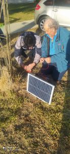 Santa Cruz capacita a técnicxs para la instalación de boyeros solares