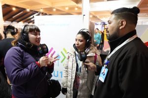 Las y los emprendedores, la música y los visitantes: Un éxito de Sabores Santacruceños en Río Turbio