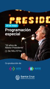 Los medios públicos realizarán un programa especial por los 20 años de la asunción de Néstor Kirchner a la presidencia