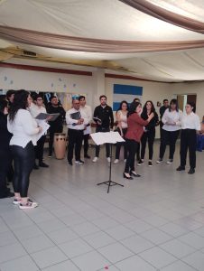 El Coro del Conservatorio Provincial de Música participó de los festejos patrios