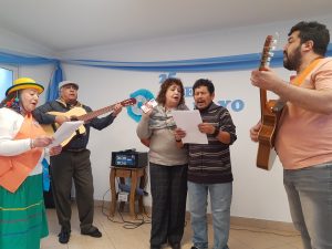 Nuestros Adultxs Mayores celebraron el Mes de la Patria