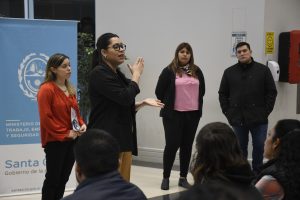 Brindaron capacitación en prevención de la violencia laboral para trabajadorxs en Zona Franca