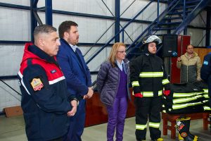 Pratti: “Estamos muy contentos de poder hacer entrega de estos equipos estructurales”