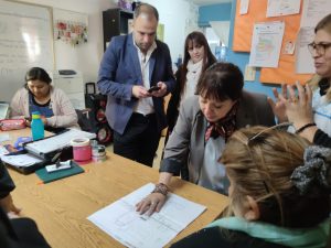 Educación avanza con una recorrida edilicia por escuelas de Las Heras