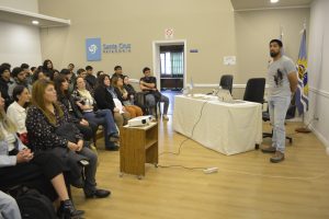 Sebastián Alvarado brindó charla sobre aviturismo en Río Gallegos