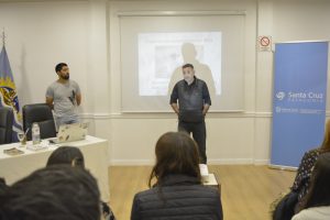 Sebastián Alvarado brindó charla sobre aviturismo en Río Gallegos