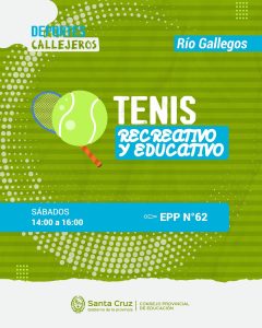 Educación impulsa la propuesta de “Tenis Recreativo y Educativo”