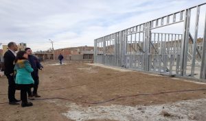 Avance de Obra:  El Colegio Secundario N°43 de Caleta Olivia tendrá su propio edificio