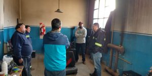 Recorrieron el Distrito Vial Las Heras