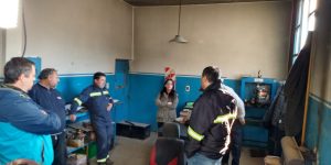 Recorrieron el Distrito Vial Las Heras