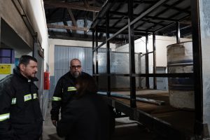 Recorrieron el Distrito Vial Las Heras