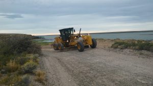 Acondicionan el circuito costero de Puerto San Julián