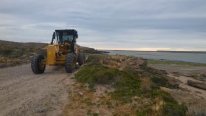 Acondicionan el circuito costero de Puerto San Julián