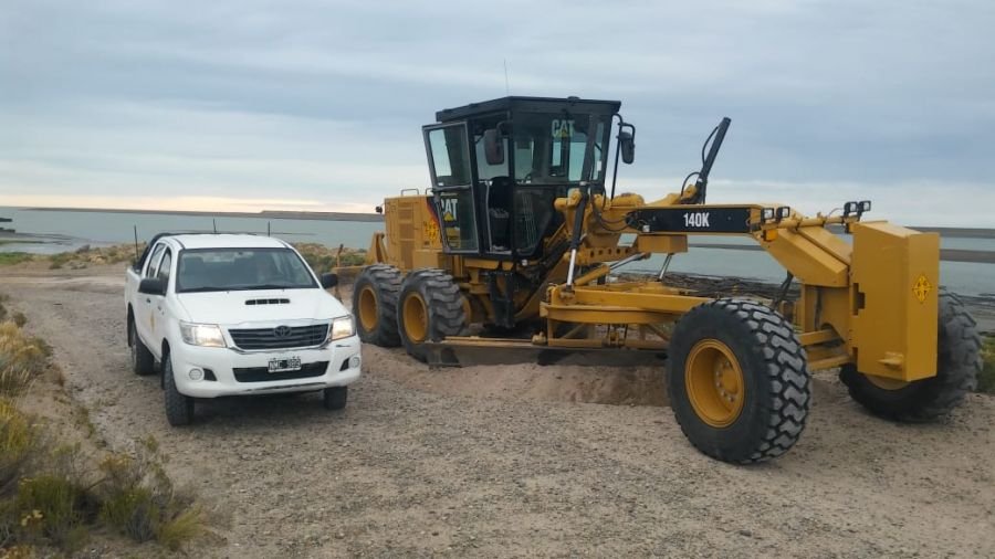 Acondicionan el circuito costero de Puerto San Julián