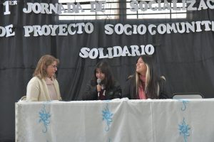 Más de 200 estudiantes participaron del 1° Encuentro de Proyectos Sociocomunitarios Solidarios