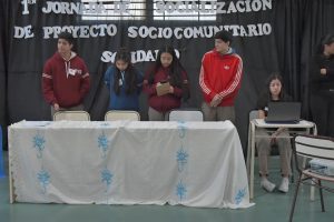 Más de 200 estudiantes participaron del 1° Encuentro de Proyectos Sociocomunitarios Solidarios