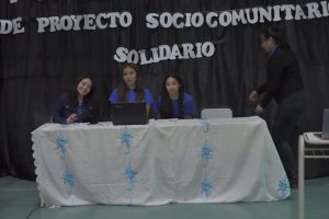 Más de 200 estudiantes participaron del 1° Encuentro de Proyectos Sociocomunitarios Solidarios