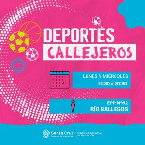 Continúan desarrollando diferentes actividades deportivas y recreativas en las escuelas la provincia
