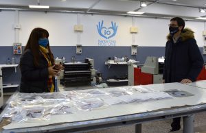 Entregaron máscaras de protección a Vialidad Nacional