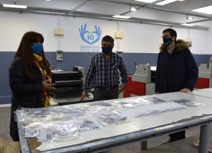 Destacaron la entrega de insumos que será destinada a trabajadorxs del Plan Invernal