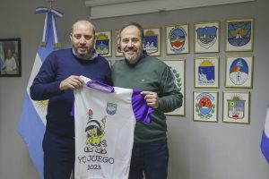 Se firmó un nuevo convenio del programa “Santa Cruz por más Deporte” con la Municipalidad de Piedra Buena