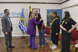 Alicia entregó equipamiento de sonido a estudiantes del Colegio Ladvocat