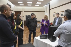 Alicia entregó equipamiento de sonido a estudiantes del Colegio Ladvocat