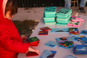 Tarde patriótica y recreativa junto a lxs vecinxs del Barrio Ayres Argentinos de Río Gallegos