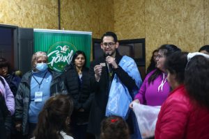 Tarde patriótica y recreativa junto a lxs vecinxs del Barrio Ayres Argentinos de Río Gallegos
