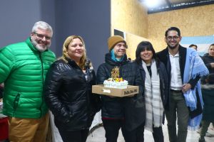 Tarde patriótica y recreativa junto a lxs vecinxs del Barrio Ayres Argentinos de Río Gallegos