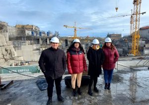 Concretaron jornada intensiva de trabajo en las represas Jorge Cepernic y Néstor Kirchner